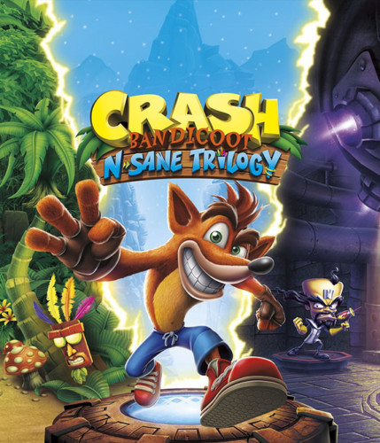 Cover media of Crash Bandicoot N. Sane Trilogy video game.