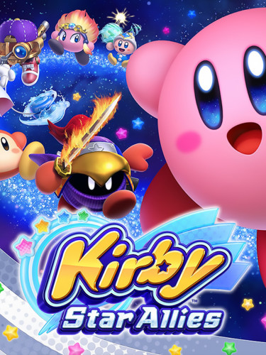 Cover media of Kirby Star Allies video game.