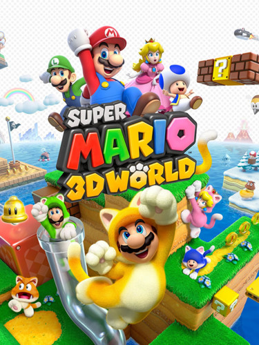 Cover media of Super Mario 3D World video game.