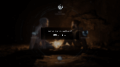 Confirmation screenshot of Banishers: Ghosts of New Eden video game interface.